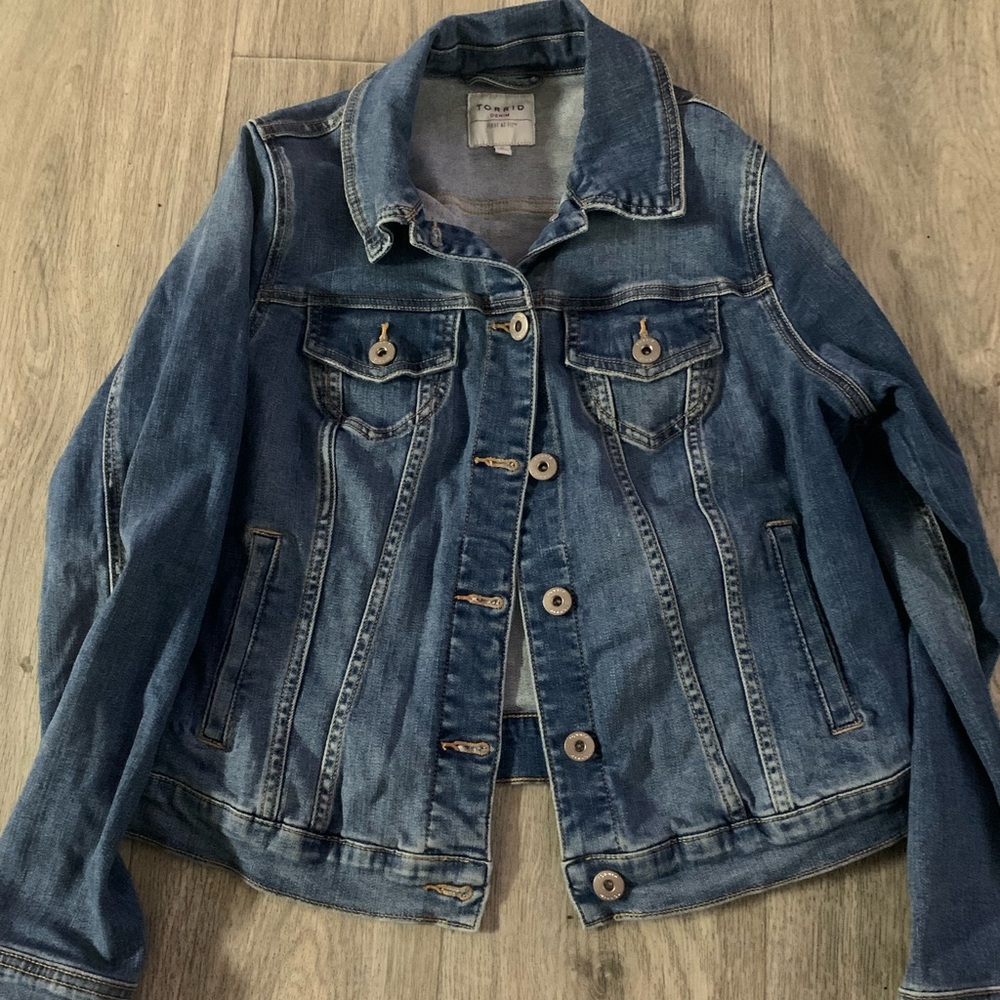 Torrid jean jacket